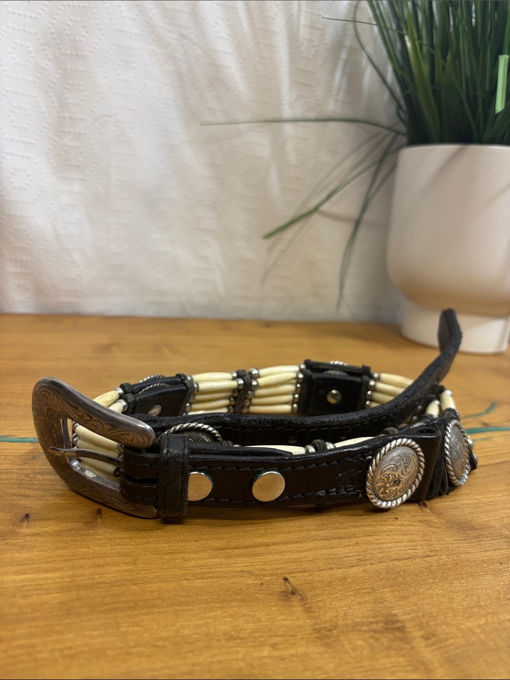 Vintage Tony Lama Concho Belt style 7159L